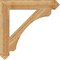 Ekena Millwork Legacy Arts & Crafts Rough Sawn Bracket, Western Red Cedar, 6"W x 40"D x 40"H BKT06X40X40LEC03RWR - alternate 3